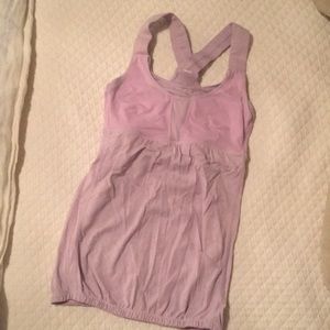 Lululemon tank lavender size 2